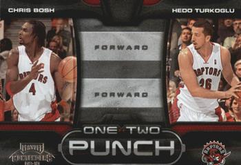 2009-10 Panini Playoff Contenders - One-Two Punch #3 Chris Bosh / Hedo Turkoglu Front