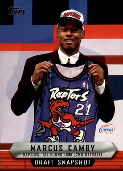 2009-10 Topps - Draft Snapshot #DS-MC Marcus Camby Front
