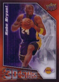 2009-10 Upper Deck - 3D Stars #3D-KB Kobe Bryant Front