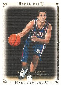 2009-10 Upper Deck - Masterpieces #MA-RA Ryan Anderson Front