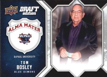 2009-10 Upper Deck Draft Edition - Alma Mater #AM-BO Tom Bosley Front