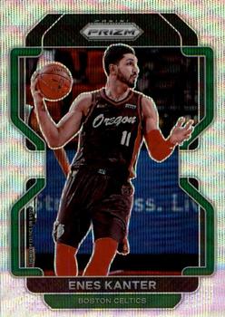 2021-22 Panini Prizm - Silver Wave #51 Enes Kanter Front