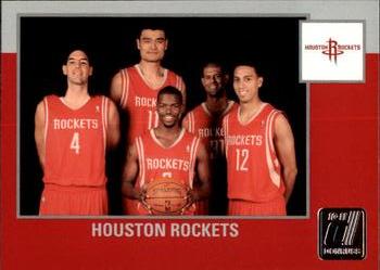 2010-11 Donruss #279 Houston Rockets  Front