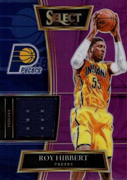 2021-22 Panini Select - Selective Swatches Purple Prizms #SS-RHB Roy Hibbert Front