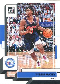 2022-23 Donruss #18 Tyrese Maxey Front