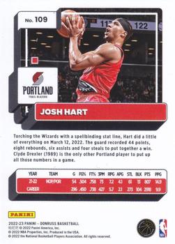2022-23 Donruss #109 Josh Hart Back