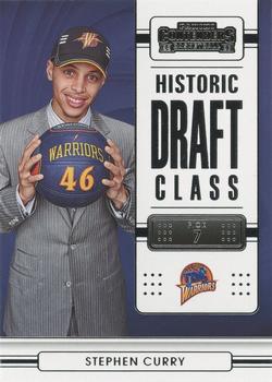 2022-23 Panini Contenders - Historic Draft Class Contenders #18 Stephen Curry Front