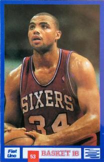 1988 Basket 16 Las Estrellas de la NBA #53 Charles Barkley Front