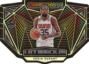 2022-23 Panini Obsidian - Vitreous #1 Kevin Durant Front