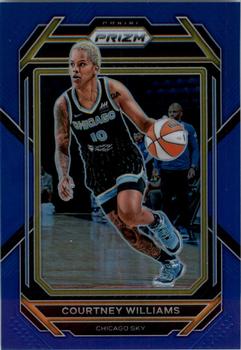 2023 Panini Prizm WNBA - Blue #19 Courtney Williams Front