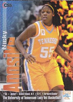 2006-07 Tennessee Lady Volunteers #NNO Nicky Anosike Front