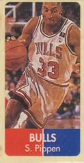 1993 USA Basket Stars Gum Wrapper Stickers (French) #NNO Scottie Pippen Front