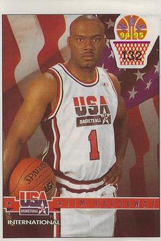 1994-95 Carousel NBA Basket Stickers (Greece) #132 Tim Hardaway Front