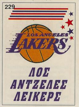 1994-95 Carousel NBA Basket Stickers (Greece) #229 Team Badge Front