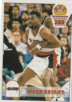 1994-95 Carousel NBA Basket Stickers (Greece) #269 Mark Bryant Front