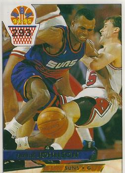 1994-95 Carousel NBA Basket Stickers (Greece) #293 Frank Johnson Front