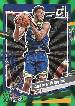2023-24 Donruss - Green Laser Holo #170 Andrew Wiggins Front