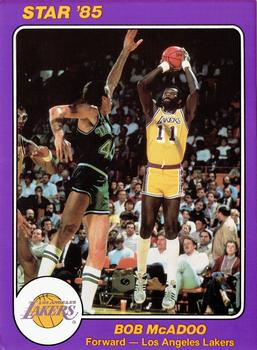 1985 Star Super Teams Los Angeles Lakers #5 Bob McAdoo Front