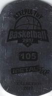 2017 Basketball Stars Metal Tag Collection (Greece) #105 Amir Johnson Back