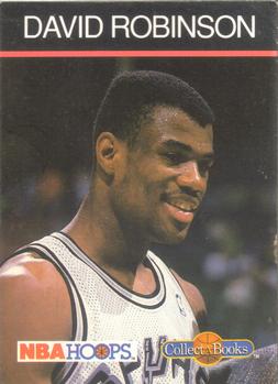 1990-91 Hoops CollectABooks #34 David Robinson Front