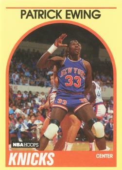 1989-90 Hoops Superstars #67 Patrick Ewing Front