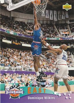 1992-93 Upper Deck European (French) #13 Dominique Wilkins Front