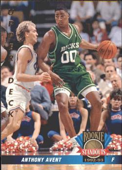 1992-93 Upper Deck European (French) #64 Anthony Avent Front