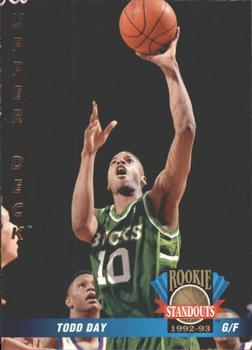 1992-93 Upper Deck European (French) #65 Todd Day Front