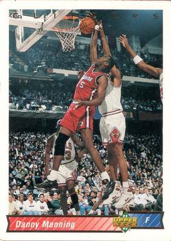 1992-93 Upper Deck European (French) #182 Danny Manning Front
