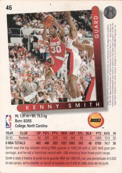 1993-94 Upper Deck Italian #46 Kenny Smith Back