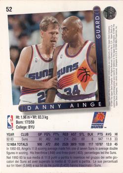 1993-94 Upper Deck Italian #52 Danny Ainge Back