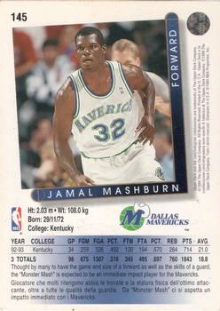 1993-94 Upper Deck Italian #145 Jamal Mashburn Back