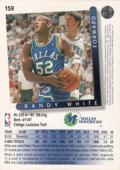 1993-94 Upper Deck Italian #159 Randy White Back