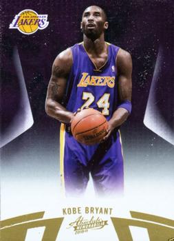 2010-11 Panini Absolute Memorabilia #5 Kobe Bryant Front