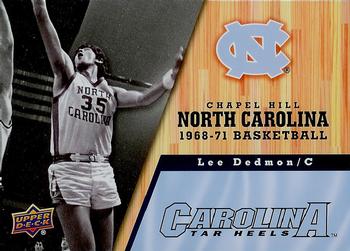 2010-11 Upper Deck North Carolina Tar Heels #21 Lee Dedmon Front