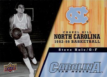 2010-11 Upper Deck North Carolina Tar Heels #46 Steve Hale Front