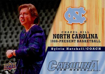 2010-11 Upper Deck North Carolina Tar Heels #51 Sylvia Hatchell Front