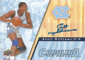 2010-11 Upper Deck North Carolina Tar Heels - Autographs #55 Scott Williams Front
