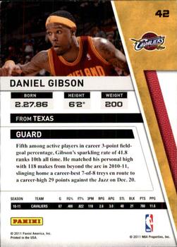 2010-11 Panini Season Update #42 Daniel Gibson Back