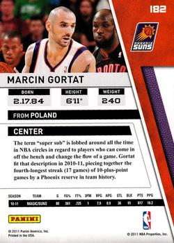 2010-11 Panini Season Update #182 Marcin Gortat Back