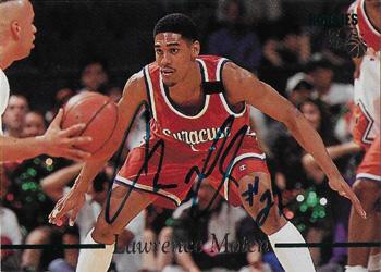 1995 Classic Rookies - Autographs #NNO Lawrence Moten Front