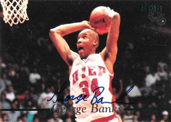 1995 Classic Rookies - Autographs #NNO George Banks Front