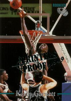 1995 Classic Rookies - Printer's Proofs #5 Kevin Garnett Front