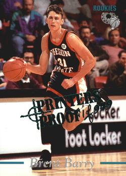 1995 Classic Rookies - Printer's Proofs #14 Brent Barry Front