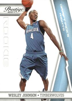 2010-11 Panini Prestige - Draft Picks Light Blue #214 Wesley Johnson Front