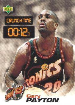 1997 Upper Deck Nestle Crunch Time #CT36 Gary Payton Front