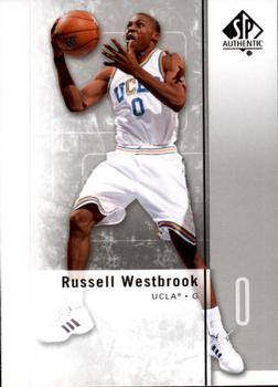 2011-12 SP Authentic #9 Russell Westbrook Front