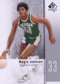 2011-12 SP Authentic #10 Magic Johnson Front