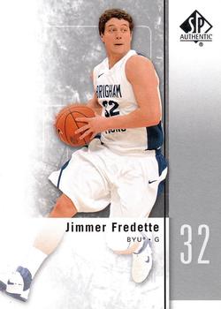 2011-12 SP Authentic #17 Jimmer Fredette Front