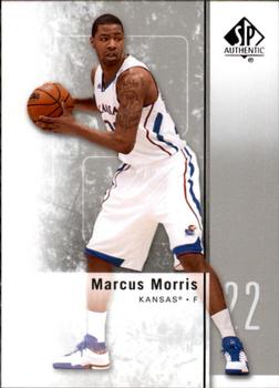 2011-12 SP Authentic #31 Marcus Morris Front